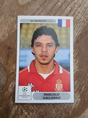 Panini CL 2000 2001 - Gallardo AS Monaco Nr. 163 - Champions League UCL