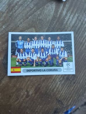 Panini CL 2000 2001 - TEAM LA CORUNA Nr. 191 - Champions League UCL