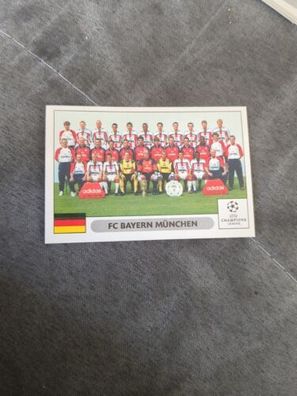 Panini CL 2000 2001 - TEAM Bayern München Nr. 210 - Champions League UCL