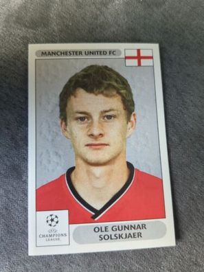 Panini CL 2000 2001 - Solskjaer Manchester Nr. 266 - Champions League UCL