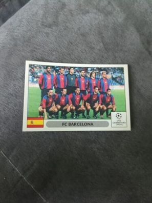 Panini CL 2000 2001 - TEAM FC Barcelona Nr. 286 - Champions League UCL