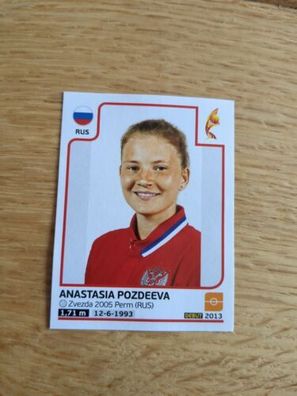 Panini Fußball EM 2017 UEFA Women´s Euro Nr. 168 - Pozdeeva RUSSIA