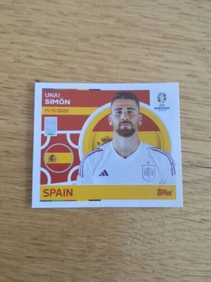 Topps Euro EM 2024 Sticker ESP 4 - SIMON - Einzelsticker