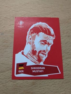 Panini Sticker Fußball EM Euro 2016 - Mustafi - Coca Cola DFB Deutschland