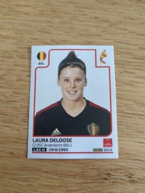 Panini Fußball EM 2017 UEFA Women´s Euro Nr. 80 - Deloose Belgium