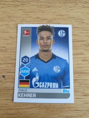 TOPPS Fußball Bundesliga 2017/2018 - Sticker Nr. 230 - KEHRER - Schalke