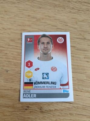TOPPS Fußball Bundesliga 2017/2018 - Sticker Nr. 184 - ADLER - Mainz