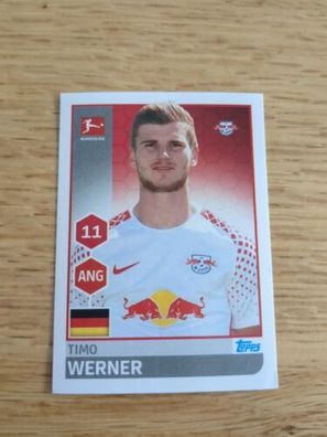 TOPPS Fußball Bundesliga 2017/2018 - Sticker Nr. 167 - Werner - Leipzig