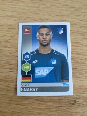 TOPPS Fußball Bundesliga 2017/2018 - Sticker Nr. 133 - GNABRY - Hoffenheim