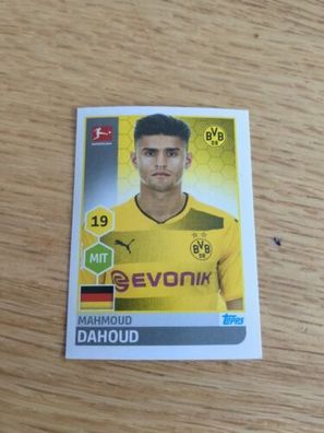 TOPPS Fußball Bundesliga 2017/2018 - Sticker Nr. 57 - DAHOUD - BVB Dortmund