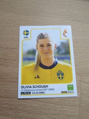 Panini Fußball EM 2017 UEFA Women´s Euro Nr. 134 - Schough SWEDEN