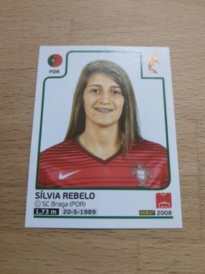 Panini Fußball EM 2017 UEFA Women´s Euro Nr. 322 - REBELO Portugal