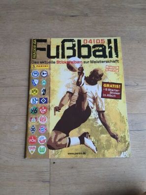 Panini Fußball Bundesliga 2004/2005 04 05 Leeralbum - inkl. Gratissticker