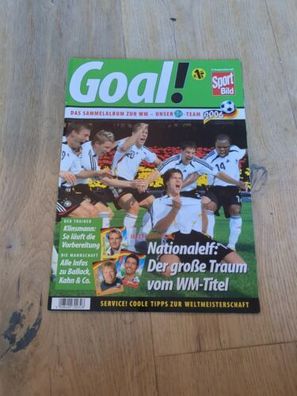 Album Goal! Sport Bild Ferrero - WM 2006 - nicht komplett und kein Panini