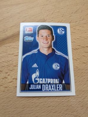 Topps Bundesliga 2014/15 - Sticker 240 - Draxler - Schalke 04