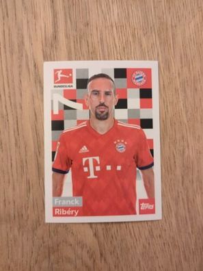 TOPPS Bundesliga 2018/2019 - Sticker 208 - Ribery - Bayern München