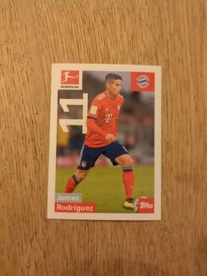 TOPPS Bundesliga 2018/2019 - Sticker 213 - Rodriguez - Bayern München