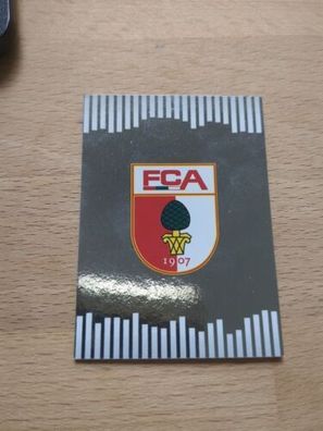 Topps Bundesliga 2017/2018 Nr. 7 - FC Augsburg - Wappen Logo Glitz Badge