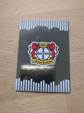 Topps Bundesliga 2017/2018 Nr. 172 - Bayer Leverkusen - Wappen Logo Glitz Badge