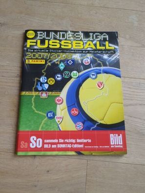 Panini Bundesliga Fußball 2007/08 Album mit 20 Stickern