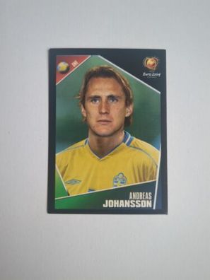 PANINI # 187 Johansson - EM 2004 EURO Portugal 04 Sticker Football