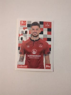 TOPPS Bundesliga 2018/2019 - Sticker 218 - Leibold - 1 FC Nürnberg