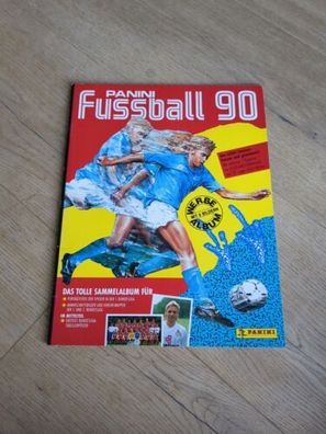 Panini Fussball 90 - 1990 Leeralbum Inkl. Poster Bayern München BVB Köln HSV