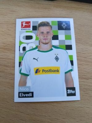 TOPPS Bundesliga 2018/2019 - Sticker 187 - Elvedi - Mönchengladbach