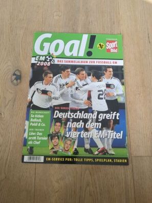 Goal ! EM 2008 Das Sammelalbum zur Fußball-EM ( Kein Panini)