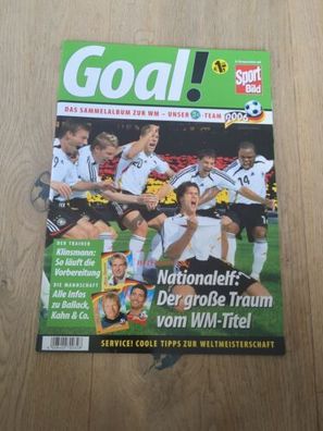 Ferrero Duplo Hanuta Goal WM 2006 Leeralbum DFB