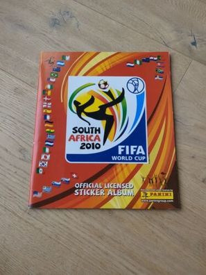 Panini Album WM 2010 + nicht komplett + inkl. Messi und Ronaldo