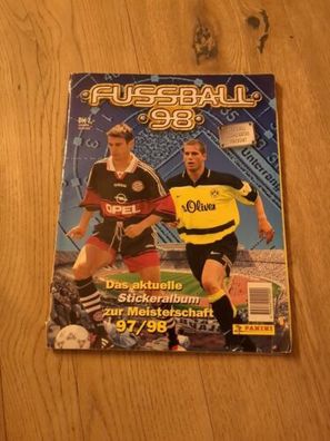 Panini Bundesliga 1998 Bundesliga 98 nicht komplett Album Bayern HSV Köln BVB