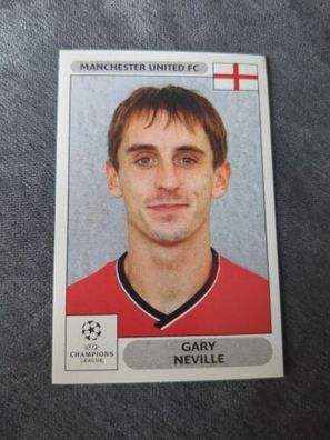 Panini CL 2000 2001 - Neville Manchester Nr. 250 - Champions League UCL