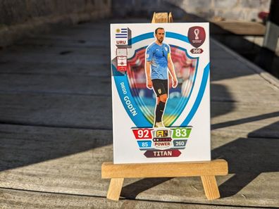 Panini Adrenalyn XL WM 2022 Trading Card Nr.360 - Godin - Titan