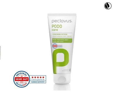 Ruck - peclavus - Fußcreme fettend, 100 ml Antibakterieller Wirkstoffkomplex
