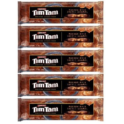 Tim Tam Salted Caramel Biscuits Pack of 5 5x175 g