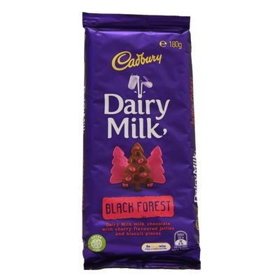 Cadbury Black Forest Schokolade - Import 180 g