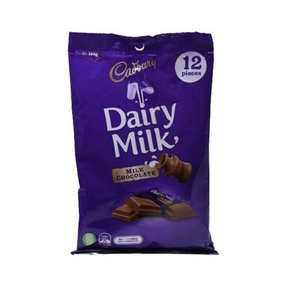 Cadbury Milk Chocolate Sharepack - Import 144 g