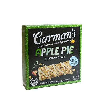 Carman's Aussie Oat Apple Pie Bar 180 g