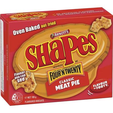 Arnott's Shapes Classic Meat Pie 165 g