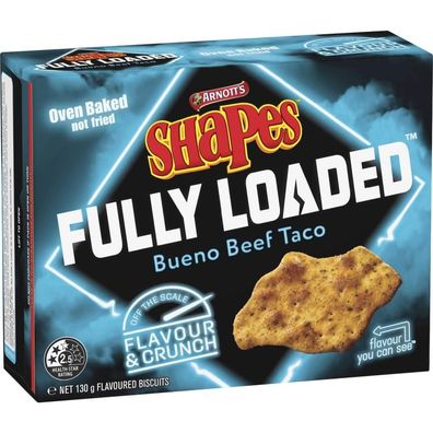 Arnott's Shapes Bueno Beef Taco 130 g