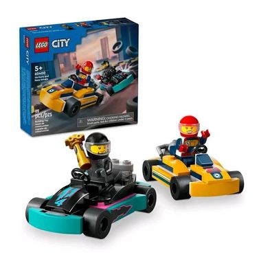 60400 City Go-Karts mit Rennfahrern - LEGO 60400 - (Spielzeug