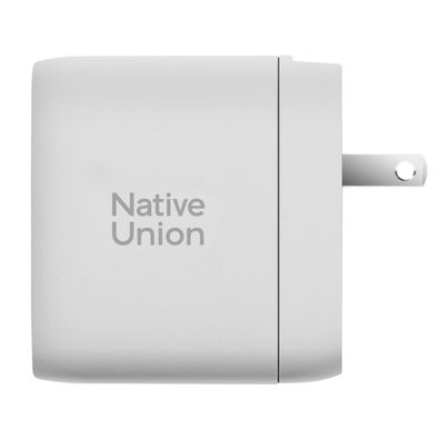 Native Union 67W USB-C PD 3-Port Fast GaN Wall Charger - Weiss