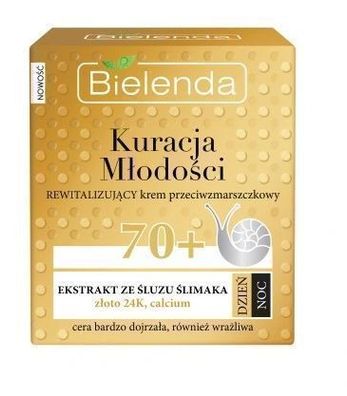 Bielenda Luxus Anti-Aging Faltencreme 70+ - 50ml Feuchtigkeitspflege