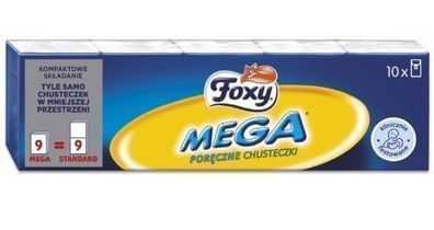 Foxy, Mega Praktische Tücher, 10er Pack