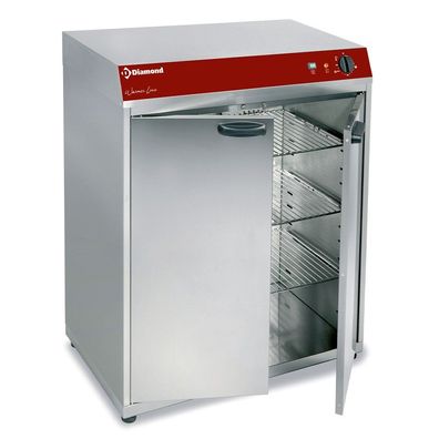 Tellerwärmer Tellerwärmeschrank 120 Teller á Ø 340 mm 800x460x925mm Gastlando