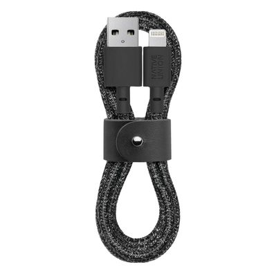 Native Union Belt Cable USB-A auf Lightning 1,2m - Schwarz