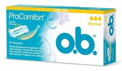 O.B. ProComfort Normal Tampons, 16 Stück