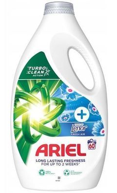 Ariel Lenor Frische Waschmittel, 3l