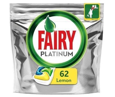 Fairy Platinum Zitrone Spülmaschinentabs 62 Stk